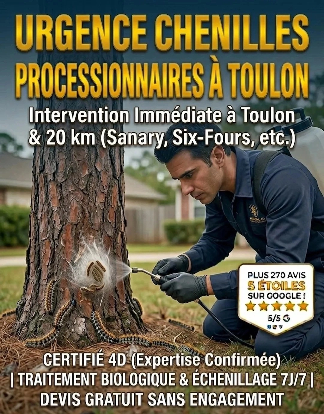 Urgence Punaises de lit Toulon