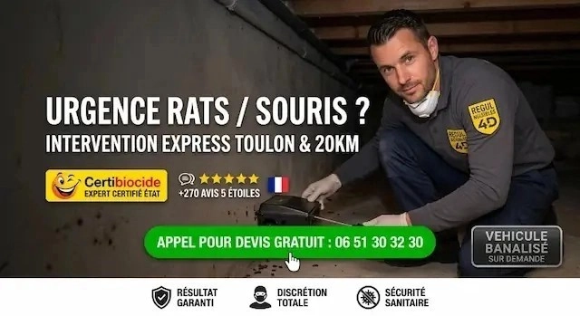 Urgence Punaises de lit Toulon