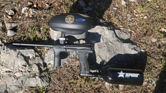 Paintball pour les traitements de nid de guêpes ou frelons inaccessible ou traitement de chenilles processionnaires du pin 