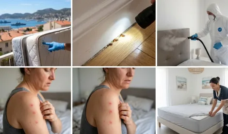 Punaises de lit à Toulon : L’agglomération Provence Méditerranée face à une prolifération record