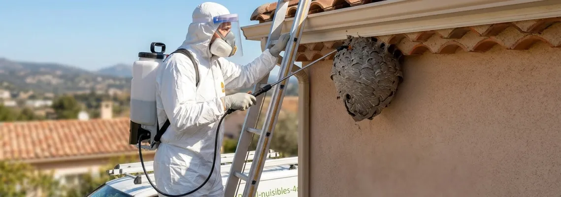 Destruction Nid de Frelons & Guêpes à Toulon | Regul-nuisibles-4d